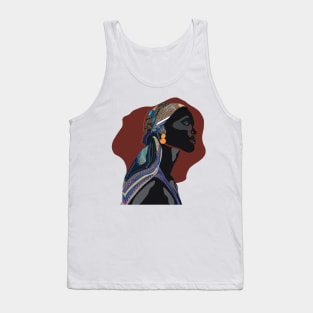 African woman art Tank Top